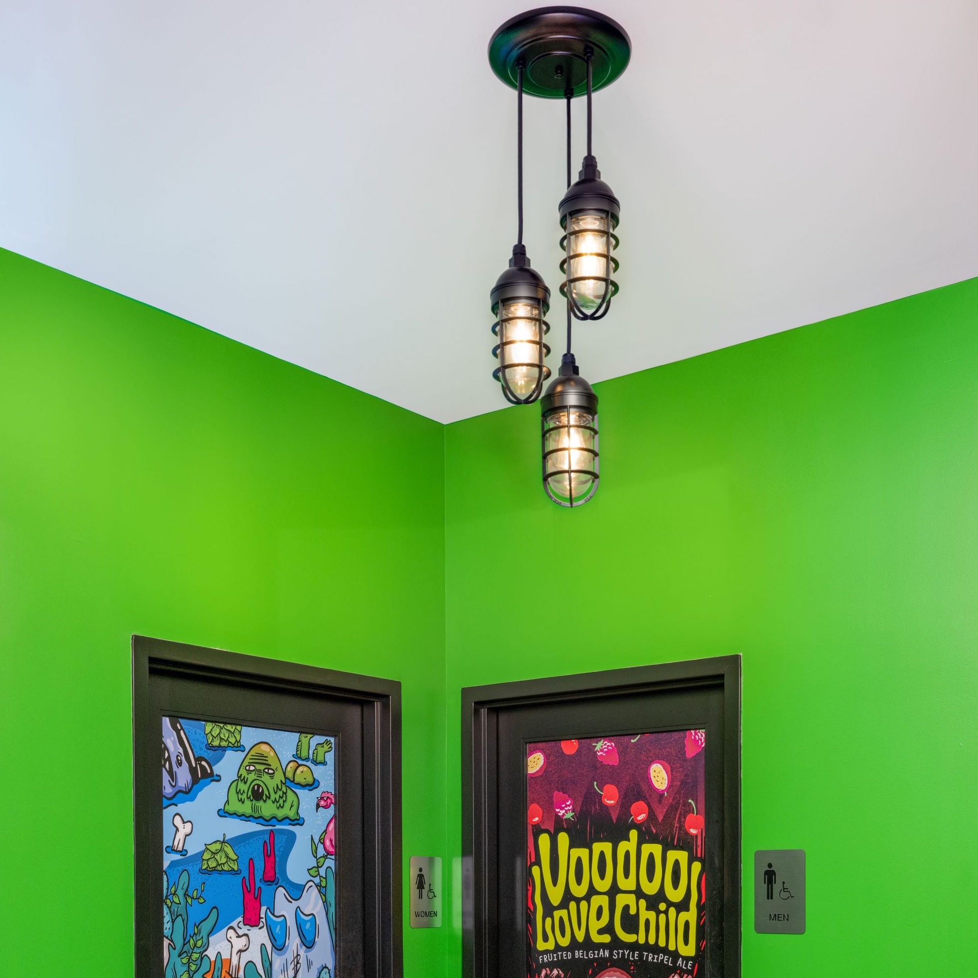 Atomic Topless Multi-Light Chandelier